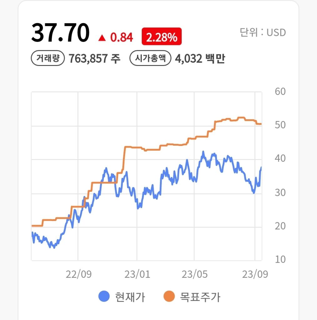 미국 리튬 관련주 : 시그마리튬 주가