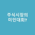 주식시장의 미인대회